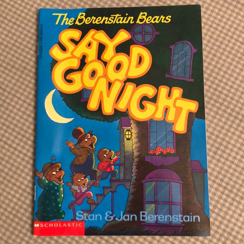 NWOT - BERENSTAIN BEARS SAY GOODNIGHT ILLUSTRATED BEDTIME RITUALS RHYME …- #883